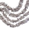 AAA Grey Moonstone 7x10mm Pear Briolettes | 8inch Layout-120 Carats | Natural Moonstone Semi Precious Gemstone Faceted Pear Briolette Beads - Image 3
