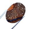 AAA Boulder Opal Cabochon l 13x17.5mm Gemstone Oval Cabochon | Boulder Opal Loose Semi Precious Gemstone | Rainbow Fire Opal - 10 Carats - Image 2