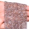 AAA+ Chocolate Moonstone 3mm Faceted Rondelle Beads | 13" Strand | Natural Chocolate Moonstone Faceted Semiprecious Gemstone Loose Beads - Image 2