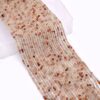 AAA+ Red Rutilated Quartz 2mm-3mm Gemstone Rondelle Faceted Beads | 13" Strand | Natural Bronze Rutile Semi Precious Gemstone Loose Beads - Image 2