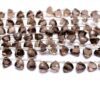 AAA+ Smoky Quartz 7mm-8mm Faceted Trillion Briolette Beads | Natural Brown Smoky Semi Precious Gemstone 3D Triangle Loose Beads | 6" Strand - Image 3