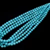 Natural AAA+ Turquoise Round Beads, Gemstone 5mm-7mm Smooth Beads | Genuine Arizona Turquoise High Quality Gemstone Loose Beads | 16" Strand - Image 4
