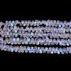 AAA+ White Rainbow Moonstone Blue Fire 6x9mm-7x10mm Smooth Pear Beads | 8inch Strand | Natural Moonstone Precious Gemstone Loose Briolettes - Image 6