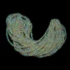 AAA+ Ethiopian Welo Opal High Fire 3mm-5mm Round Smooth Beads | 17inch Strand | Natural Ethiopian Opal Precious Gemstone White Opal Beads