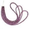 AAA+ Alexandrite Color Sapphire 2.50mm-4mm Faceted Rondelle Beads | 16inch Strand | Natural Purple Sapphire Precious Gemstone Loose Beads - Image 2