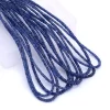 Natural Blue Sapphire Gemstone 2.50mm-4mm Faceted Rondelle Handcut Beads | 16" Strand | Blue Sapphire Precious Gemstone Faceted Loose Beads - Image 2