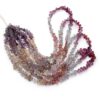 AAA+ Multi Sapphire Teardrop Briolette Faceted Beads | 16inch Strand | Natural Multi Sapphire Precious Gemstone Loose Drops Bead for Jewelry - Image 2
