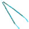 Natural Arizona Turquoise Gemstone Beads | 5mm-10mm Round Faceted Loose Beads | Natural Genuine Turquoise Semi Precious Gemstone Loose Beads - Image 3