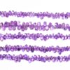 Amethyst Teardrop Side Drill Beads | Gemstone 4x8mm Teardrop Beads 16" Strand | Natural Purple Amethyst Semi Precious Gemstone Smooth Drops - Image 2