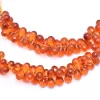 AAA Citrine Quartz 10x14mm Faceted Teardrop Briolette Beads | Honey Citrine Hydro Quartz Gemstone Faceted Drop Briolette for Jewelry Making
