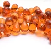 AAA Citrine Quartz 10x14mm Faceted Teardrop Briolette Beads | Honey Citrine Hydro Quartz Gemstone Faceted Drop Briolette for Jewelry Making - Image 2