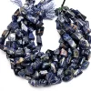 Sodalite Gemstone Faceted Nugget Beads | AAA Sodalite 14mm-16mm Step Cut Uneven | Natural Semi Precious Gemstone Rare Beads | 15inch Strand - Image 2
