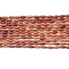 Sunstone Gemstone Smooth Barrel Tube Beads | 5x12mm Beads 14inch Strand | Natural AAA+ Sunstone Semi Precious Gemstone Oval Tube Rare Beads - Image 2