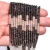 AAA+ Smoky Quartz Faceted Rondelle Beads | Gemstone 3mm-4mm Beads 14inch Strand | Natural Multi Smokey Quartz Semi Precious Gemstone Beads - Image 2
