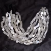 Rare Gray Moonstone 12mm-14mm Flat Nugget Beads | Moonstone Gemstone Tumbled | Natural Semi Precious Gemstone Smooth Beads | 13inch Strand - Image 2