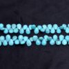 Extremely Rare Natural Turquoise Pear Faceted Beads | Gemstone 5x7mm-6x8mm Briolette 8" Strand | Turquoise Semiprecious Gemstone Loose Beads - Image 2