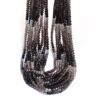 AAA+ Smoky Quartz Faceted Rondelle Beads | Gemstone 3mm-4mm Beads 13inch Strand | Natural Multi Somky Quartz Semi Precious Gemstone Beads - Image 3