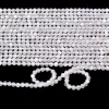 AAA+ White Moonstone 3mm-4mm Faceted Round Beads | 13inch Strand | Moonstone Micro Faceted Semi Precious Gemstone Loose Beads for Jewelry - Image 3