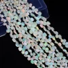 AAA+ Ethiopian Welo Opal Fire Gemstone 5mm-8mm Heart Faceted Briolette Beads | Natural Ethiopian Opal Welo Opal Briolette Beads | 8" Strand - Image 4