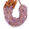 Natural AAA+ Ametrine Gemstone Faceted Step Cut Nuggets Beads | 10inch Strand | Ametrine Semi Precious Gemstone Tumbled Fancy Loose Beads - Image 5