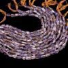 Natural AAA+ Ametrine Gemstone Faceted Step Cut Nuggets Beads | 10inch Strand | Ametrine Semi Precious Gemstone Tumbled Fancy Loose Beads - Image 2