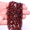 AAA+ Red Garnet Gemstone 5x8mm Faceted Teardrop Briolettes | 5inch Strand | Natural Red Garnet Semi Precious Gemstone Loose Drops Beads - Image 6