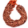 Sunstone Gemstone Smooth Barrel Tube Beads | 5x12mm Beads 14inch Strand | Natural AAA+ Sunstone Semi Precious Gemstone Oval Tube Rare Beads