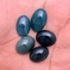 BIG SIZE Grandidierite Gemstone 19mm-22mm Oval Cabochon Lot | Natural Grandidierite Semi Precious Gemstone Smooth Flat Back Cabs - Image 3