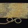 AAA+ Multi Sapphire Precious Gemstone 2mm-2.5mm Micro Faceted Rondelle Beads | 13" Strand | Yellow / Green Sapphire Precious Gemstone Beads - Image 4