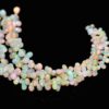 AAA+ Ethiopian Opal Teardrop Briolette, Welo Fire Opal Gemstone Teardrop Smooth Beads, Natural Ethiopian Welo Fire Opal Gemstone Loose Drops - Image 2
