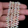 AAA+ Ethiopian Opal Teardrop Briolette, Welo Fire Opal Gemstone Teardrop Smooth Beads, Natural Ethiopian Welo Fire Opal Gemstone Loose Drops - Image 4