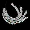 AAA+ Ethiopian Opal Teardrop Briolette, Welo Fire Opal Gemstone Teardrop Smooth Beads, Natural Ethiopian Welo Fire Opal Gemstone Loose Drops