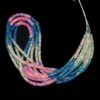 RARE AAA+ Ethiopian Welo Opal Gemstone Faceted 4mm-5mm Rondelle Beads | Natural Multi Ethiopian Welo Fire Opal Gemstone Rondelle | 16"Strand - Image 2