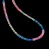 RARE AAA+ Ethiopian Welo Opal Gemstone Faceted 4mm-5mm Rondelle Beads | Natural Multi Ethiopian Welo Fire Opal Gemstone Rondelle | 16"Strand - Image 3