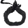 AAA Black Spinel Rondelle Beads | 3mm-4mm Faceted Beads | 13inch Strand | Natural Black Spinel Handcut Semi Precious Gemstone Roundel Beads
