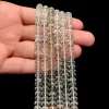AAA+ Green Amethyst Faceted 7mm-8mm Rondelle Beads | 16inch Strand | Natural Prasiolite Semi Precious Gemstone Loose Faceted Rondelle Beads - Image 4