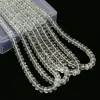 AAA+ Green Amethyst Faceted 7mm-8mm Rondelle Beads | 16inch Strand | Natural Prasiolite Semi Precious Gemstone Loose Faceted Rondelle Beads