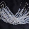 AAA White Rainbow Moonstone Teardrop Briolette | 6inch Strand 4x6mm Faceted Drops | Natural Blue Fire Semi Precious Gemstone Briolette Beads - Image 2