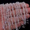 AAA White Rainbow Moonstone Teardrop Briolette | 6inch Strand 4x6mm Faceted Drops | Natural Blue Fire Semi Precious Gemstone Briolette Beads - Image 3