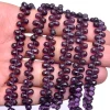 Amethyst Gemstone Quartz Faceted Teardrop Briolette Beads | 6inch Strand | AAA Amethyst Hydro Quartz Gemstone 7x5mm Drops Beads for Jewelry - Image 2