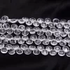 Crystal Quartz Gemstone 6mm Faceted Heart Briolette Beads | Natural AAA+ Clear Crystal Semi Precious Gemstone Beads for Jewelry | 5" Strand - Image 2