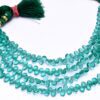 AAA Apatite Quartz Gemstone Faceted Pear Briolette | AAA+ Apatite Quartz Semi Precious Gemstone 6x4mm Briolette Faceted Beads | 7inch Strand