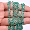 AAA Apatite Quartz Gemstone Faceted Pear Briolette | AAA+ Apatite Quartz Semi Precious Gemstone 6x4mm Briolette Faceted Beads | 7inch Strand - Image 2