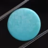 AAA+ Turquoise Gemstone Round Cabochon | Turquoise 11mm Round Loose Cab - 4.15 Carats | Arizona Turquoise Semi Precious Gemstone Cabochon - Image 2