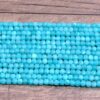 AAA+ Amazonite Gemstone 4mm Fancy 3D Cube Faceted Box Briolette Beads | 13inch Strand | Natural Amazonite Semi Precious Gemstone Loose Beads