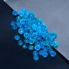 AAA+ Blue Ethiopian Opal 3mm Loose Gemstone Round Cabochon | Natural Ethiopian Welo Opal Multi Fire Precious Gemstone Flat Back Cabs Lot - Image 4