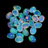 AAA+ Ethiopian Welo Opal Gemstone Multi Fire 6x8mm Oval Cabochon | Natural Ethiopian Opal Loose Oval Cabochon | Welo Opal Gemstone Cabs Lot - Image 2