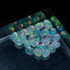 AAA+ Ethiopian Welo Opal Gemstone Multi Fire 6x8mm Oval Cabochon | Natural Ethiopian Opal Loose Oval Cabochon | Welo Opal Gemstone Cabs Lot