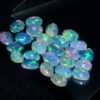 AAA+ Ethiopian Welo Opal Gemstone Multi Fire 6x8mm Oval Cabochon | Natural Ethiopian Opal Loose Oval Cabochon | Welo Opal Gemstone Cabs Lot - Image 4