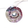 Natural Multi Gemstone Mix 2mm-3mm Micro Faceted Beads | 13" Strand | Jewelry Making Beads | Mix Semi Precious Gemstone Rondelle Loose Beads - Image 3